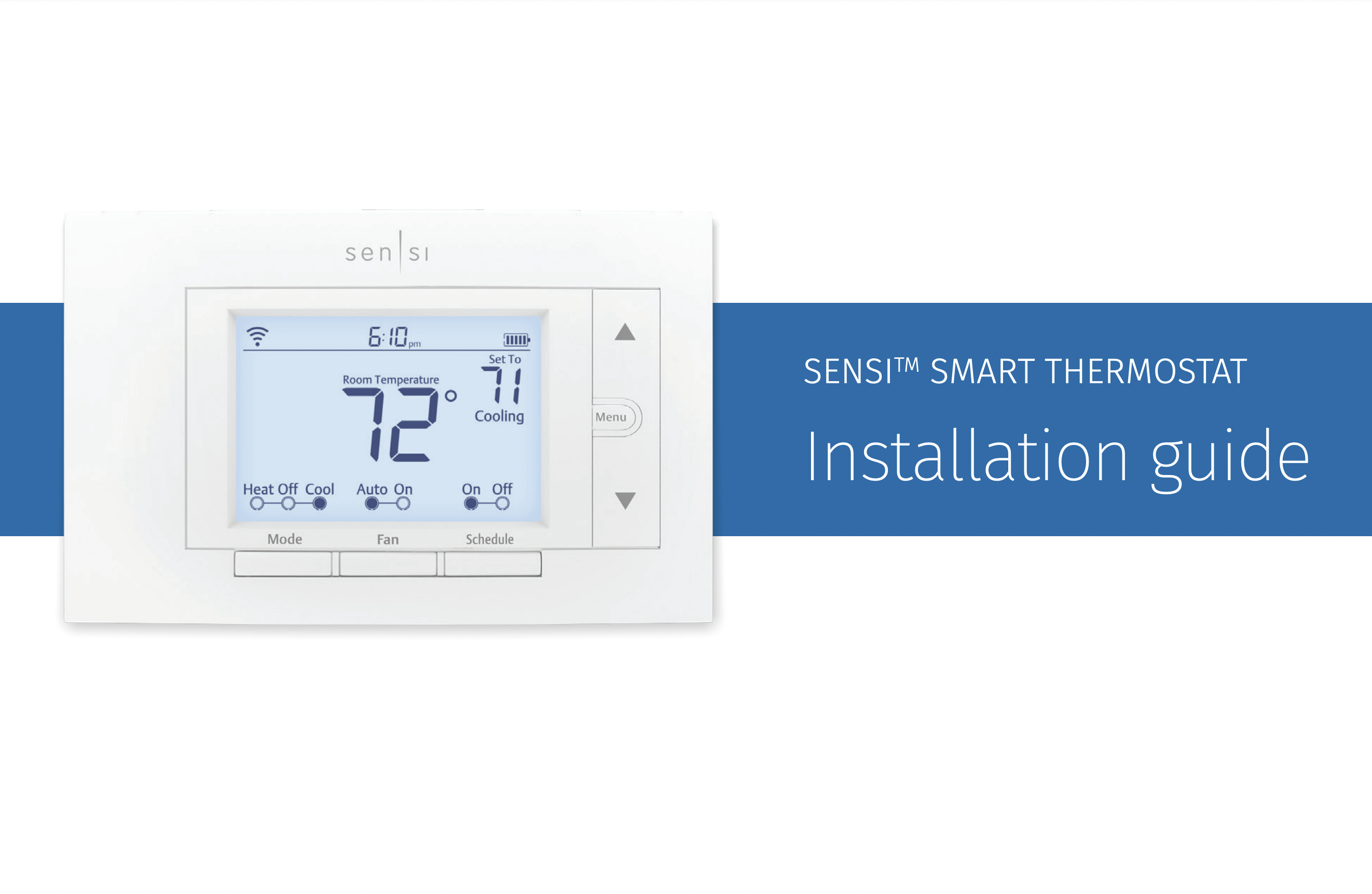 Sensi Smart Thermostat Installation Guide - Here4Gear Manuals & Tech